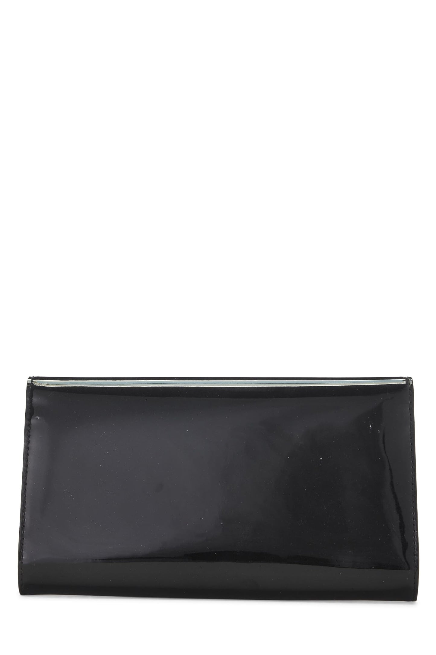 Louis Vuitton, Pre-Loved Noir Vernis Pochette Louise, Negro