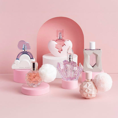 Ariana Grande God is a Woman Eau de Parfum, Parfum Musqué Fruité, Notes d'Iris, Poire, Vanille, Bois de Cèdre, Parfum Femme