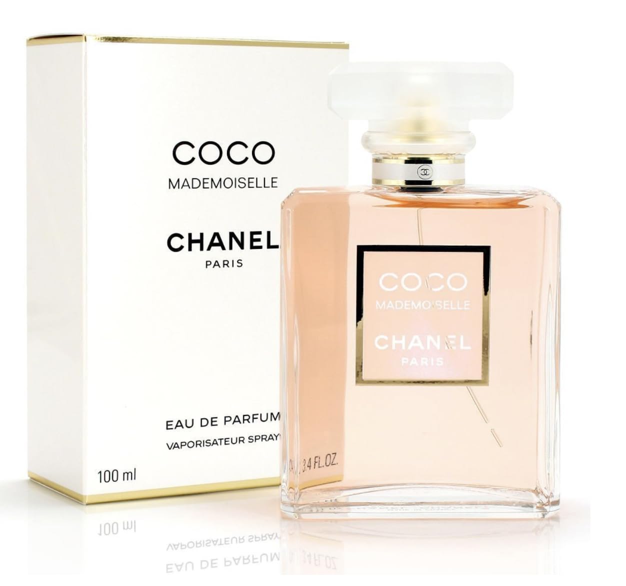 Chanel Coco Mademoiselle Eau de Parfum Spray para mujer, 3.4 onzas líquidas