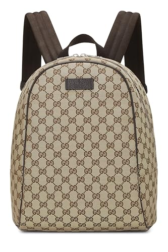 Gucci, Pre-Loved Original GG Canvas Backpack, Brown