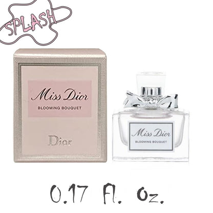 Miss Dior Blooming Bouquet de Christian Dior pour femme, format voyage, eau de toilette, 5 ml, splash