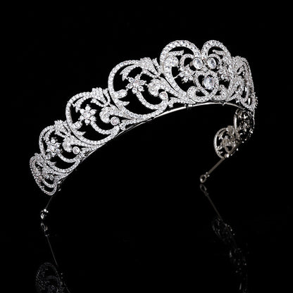 Crown Bridal Wedding Zircon Stone Jewelry Wedding Accessories