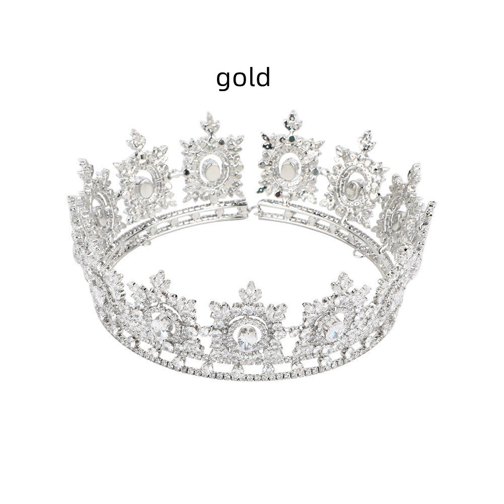 Zircon Light Luxury Crown Bride Wedding