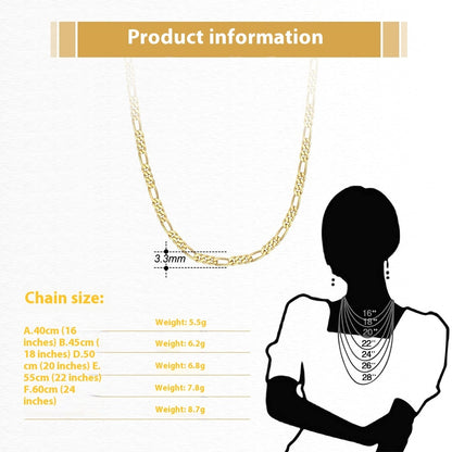 S925 Sterling Silver Necklace Domineering Carven Design Chain