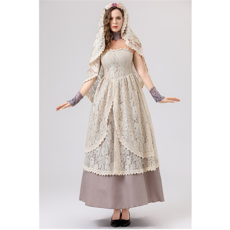 Costume d'amour spirituel d'Halloween - Robe en maille