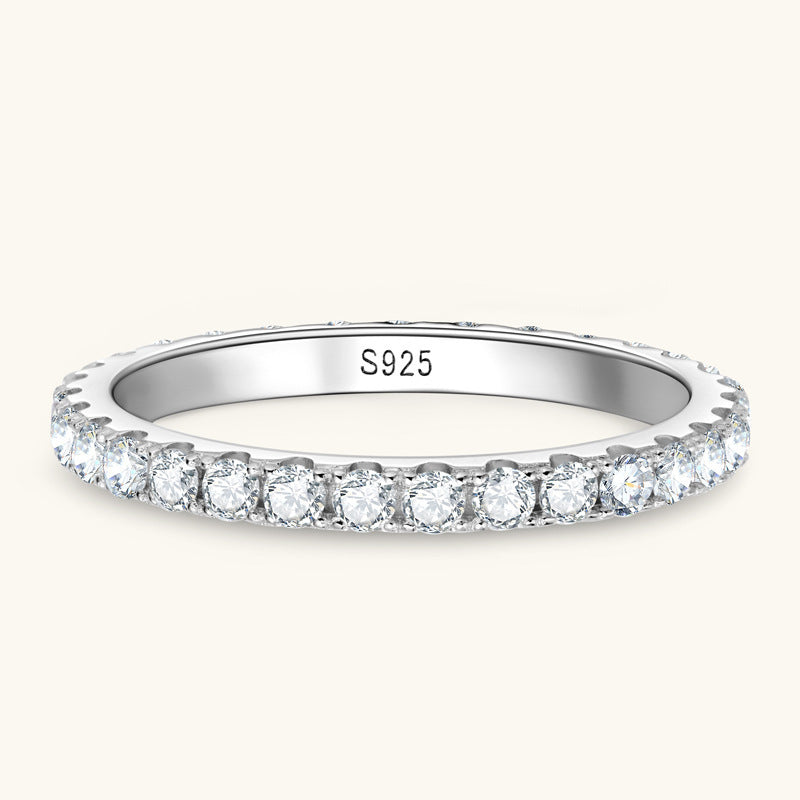 Moissanite Ring Female Special-interest Design