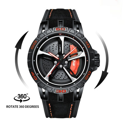 Reloj de hombre Reloj de rueda Reloj hueco tridimensional