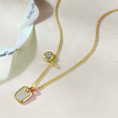 Women's Daily Fashion Perfume Bottle Necklace