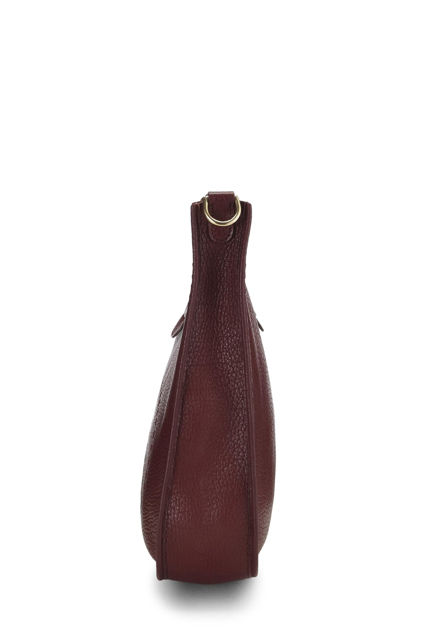 Hermès, Pre-Loved Burgundy Clemence Evelyne I GM, Burgundy