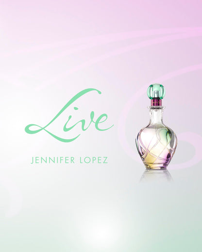 Jennifer Lopez Live By Jennifer Lopez pour femme. Eau de parfum en vaporisateur 3,4 oz.