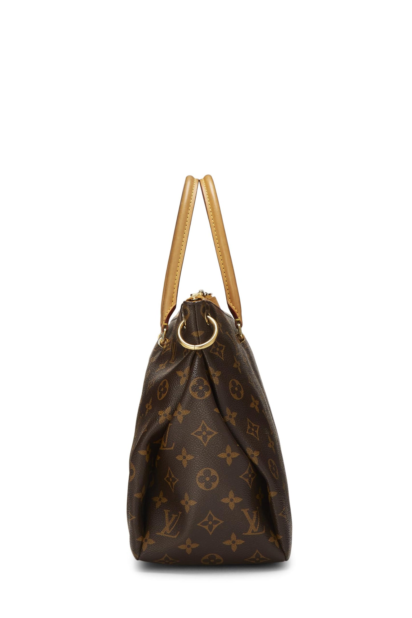 Louis Vuitton, Pallas en toile monogram jaune d'occasion, jaune