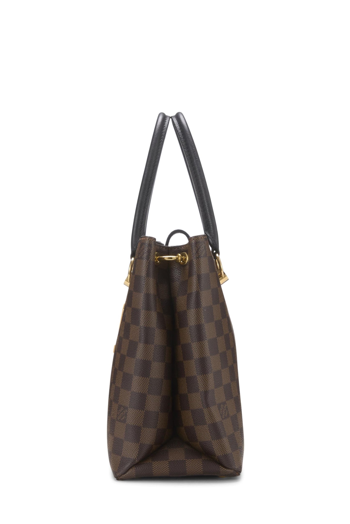 Louis Vuitton, Pre-Loved Black Damier Ebene Riverside Tote, Black