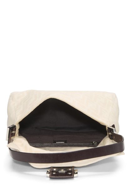 Fendi, Pre-Loved Beige Zucca Canvas Mama, Beige