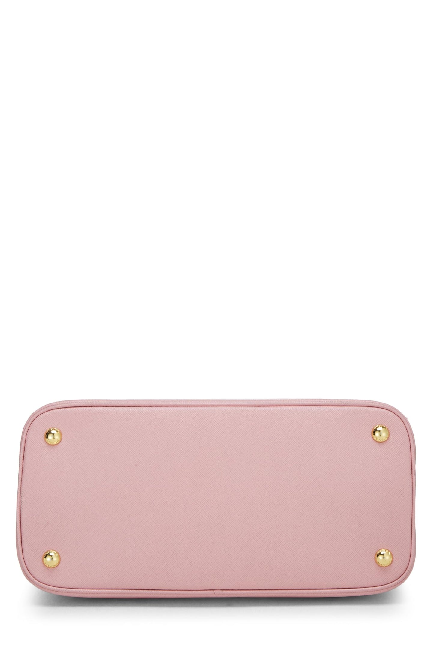 Prada, sac fourre-tout en saffiano rose pastel d'occasion, rose