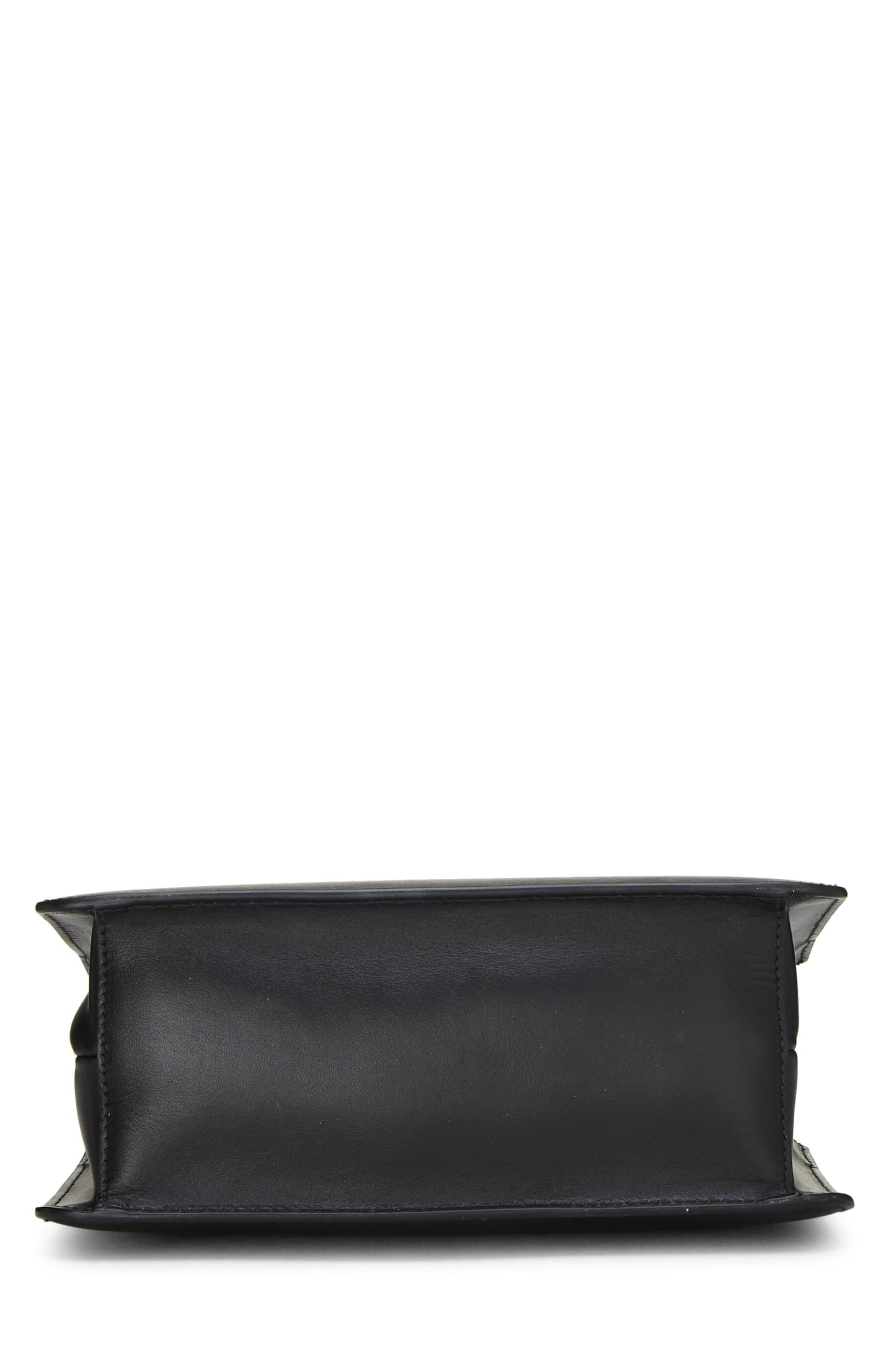 Prada, Bolso convertible de piel de becerro negra Pre-Loved, Negro