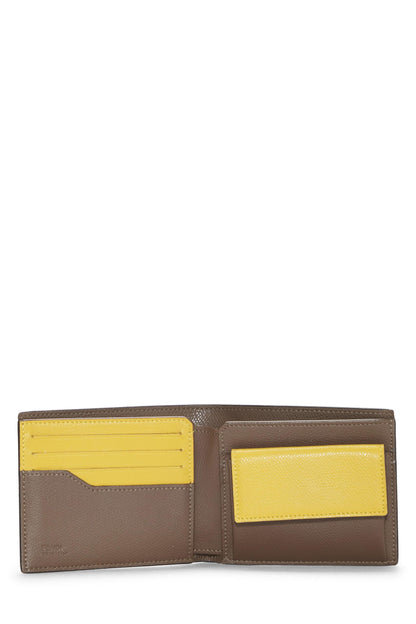 Fendi, Pre-Loved Yellow Zucca Coated Canvas Wallet, Yellow