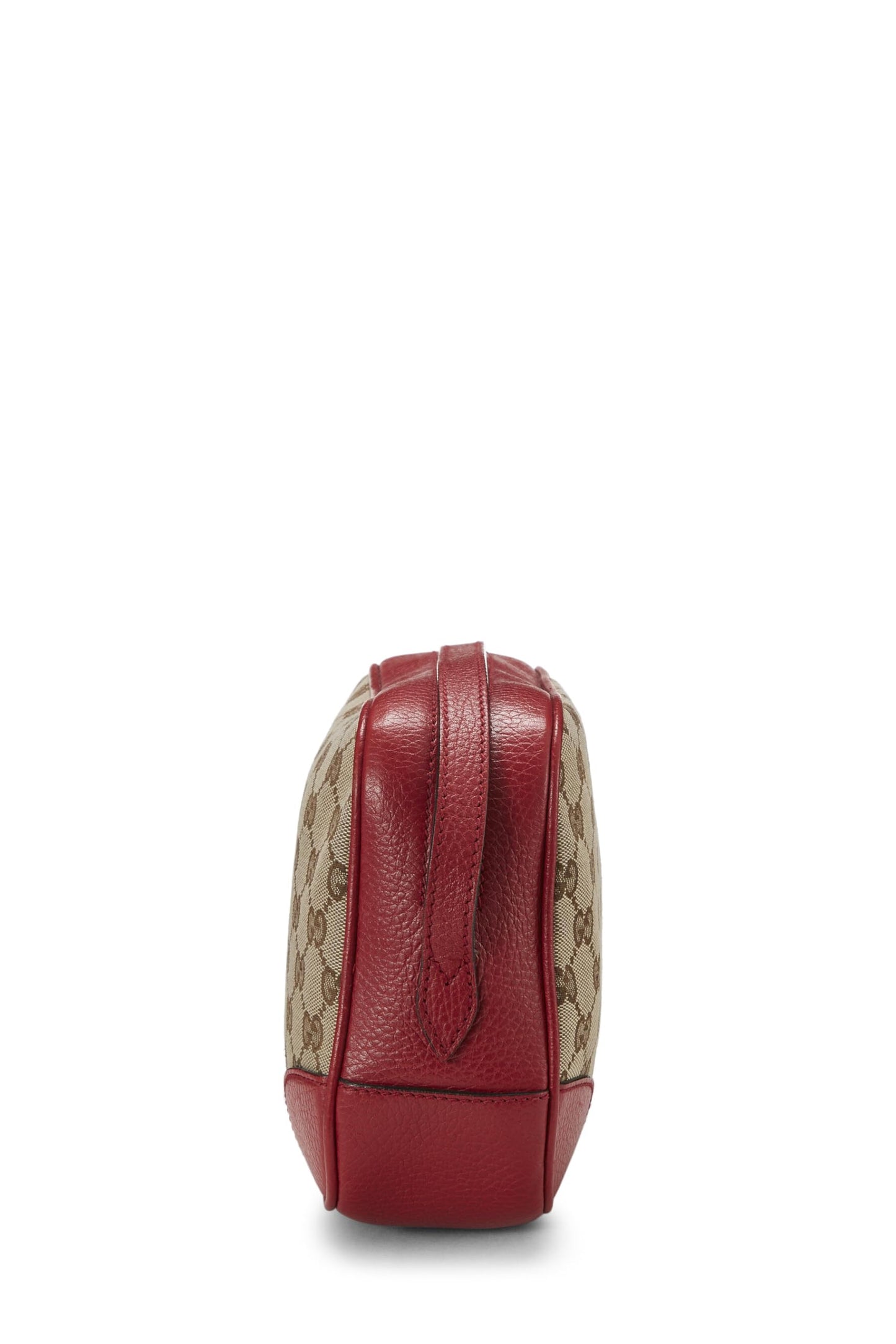 Gucci, Mini sac bandoulière Bree en toile GG rouge d'occasion, rouge