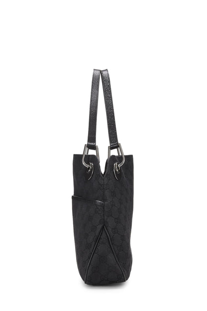 Gucci, Pre-Loved Black Original GG Canvas Eclipse Tote Large, Black