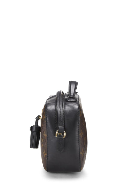 Louis Vuitton, Saintonge de lona con monograma negro Pre-Loved, Negro