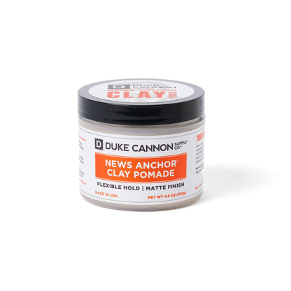 Duke Cannon Supply Co. ARCILLA DE PRESENTADORA DE NOTICIAS 4oz