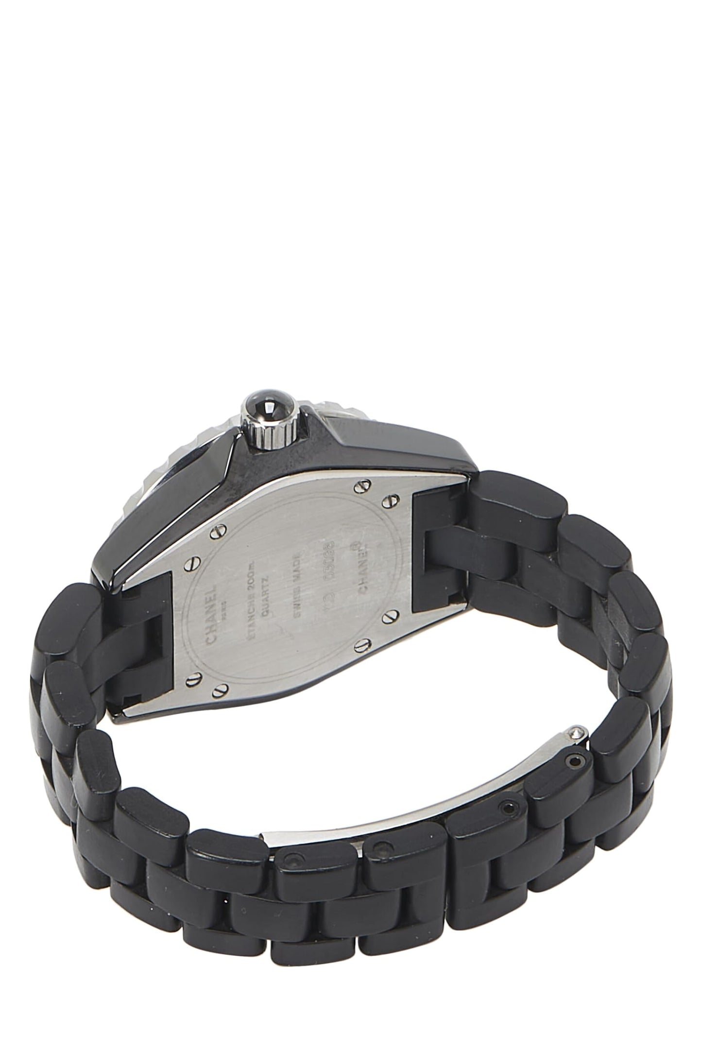 Chanel, Montre J12 33 mm en céramique noire d'occasion, noire