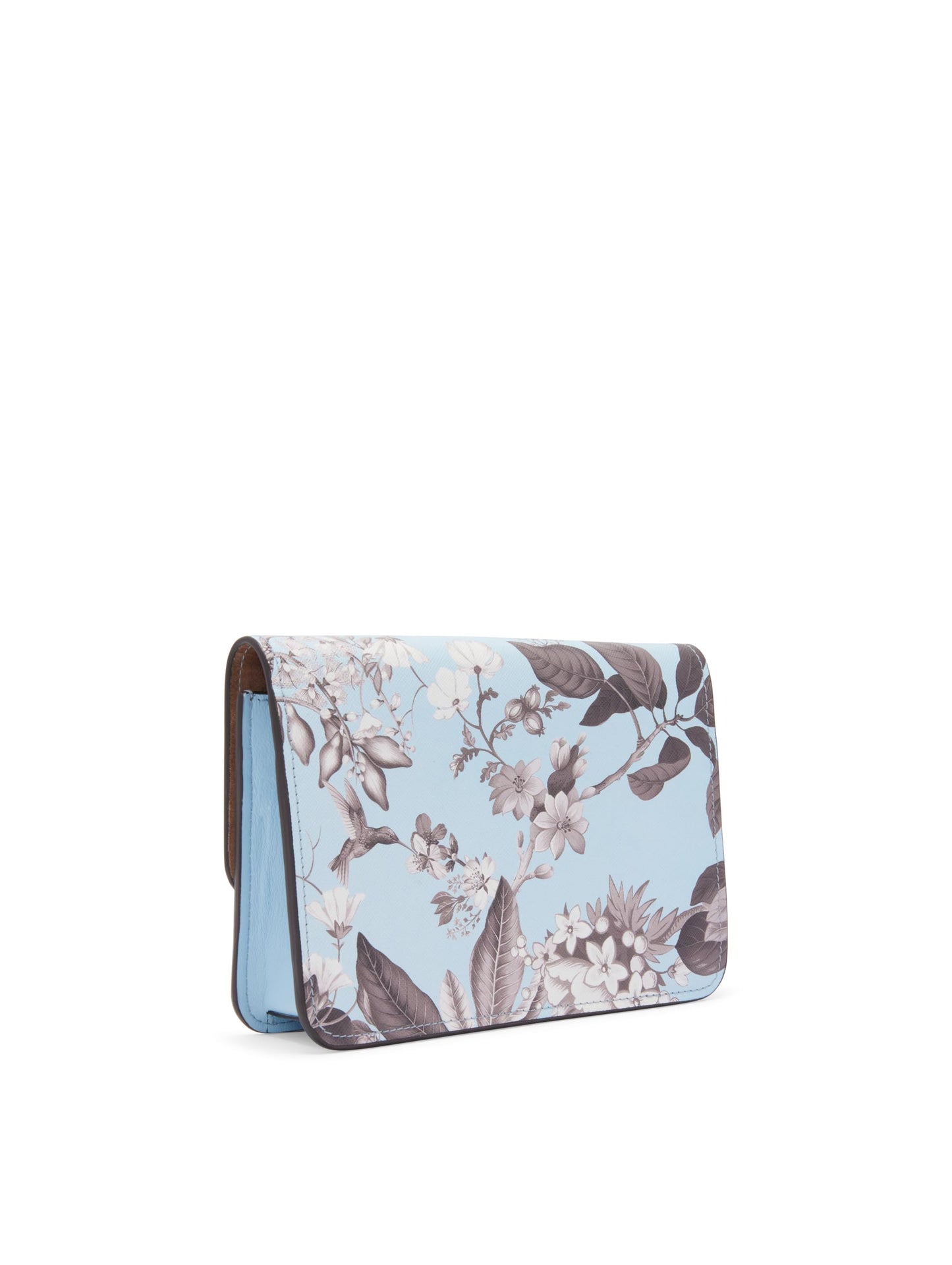 Oscar de la Renta, Flora &amp; Fauna Impreso O Pochette, Azul/Gris