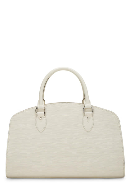 Louis Vuitton, Pre-Loved Ivorie Epi Pont-Neuf PM, Blanco