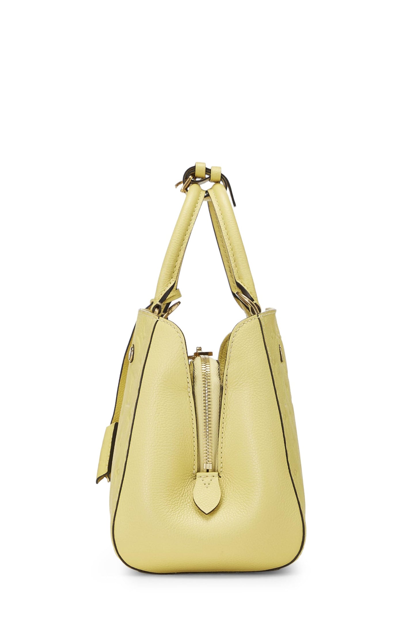 Louis Vuitton, Empreinte Montaigne BB Monogram Citrine d'occasion, jaune