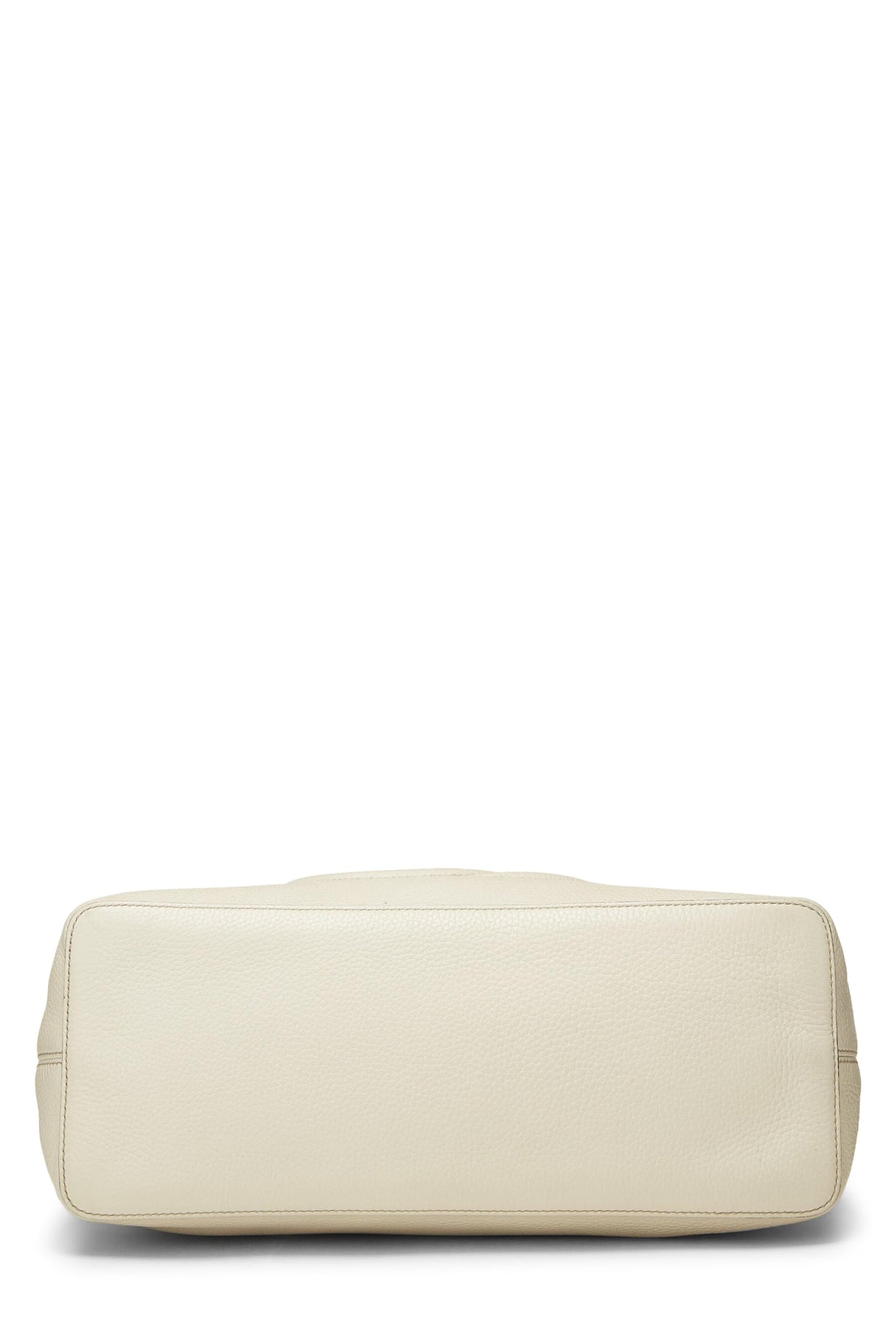 Gucci, sac hobo convertible Soho en cuir blanc d'occasion, blanc