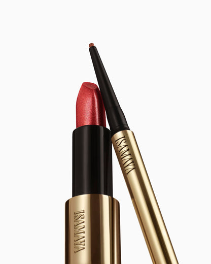 ISAMAYA WILD STAR LIPSTICK & LIP PENCIL - BLUFF