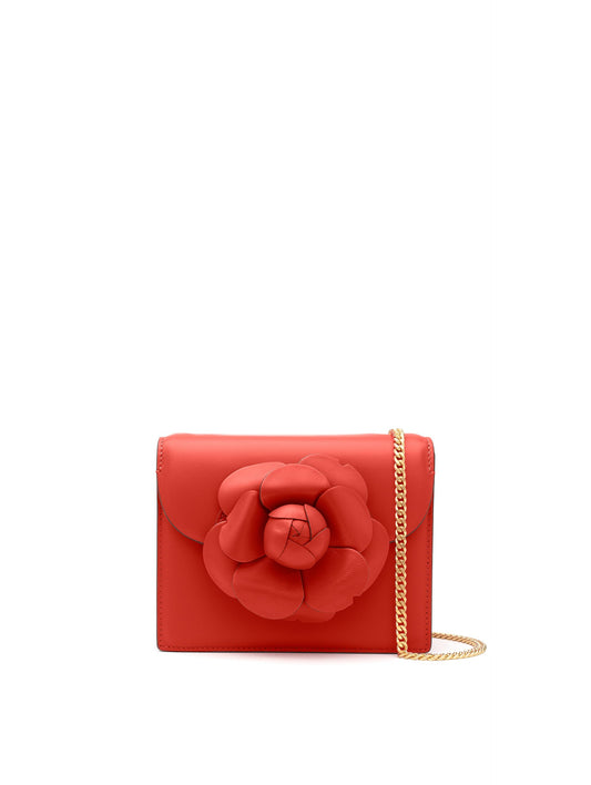 Oscar de la Renta, Bolso Mini TRO, Canela