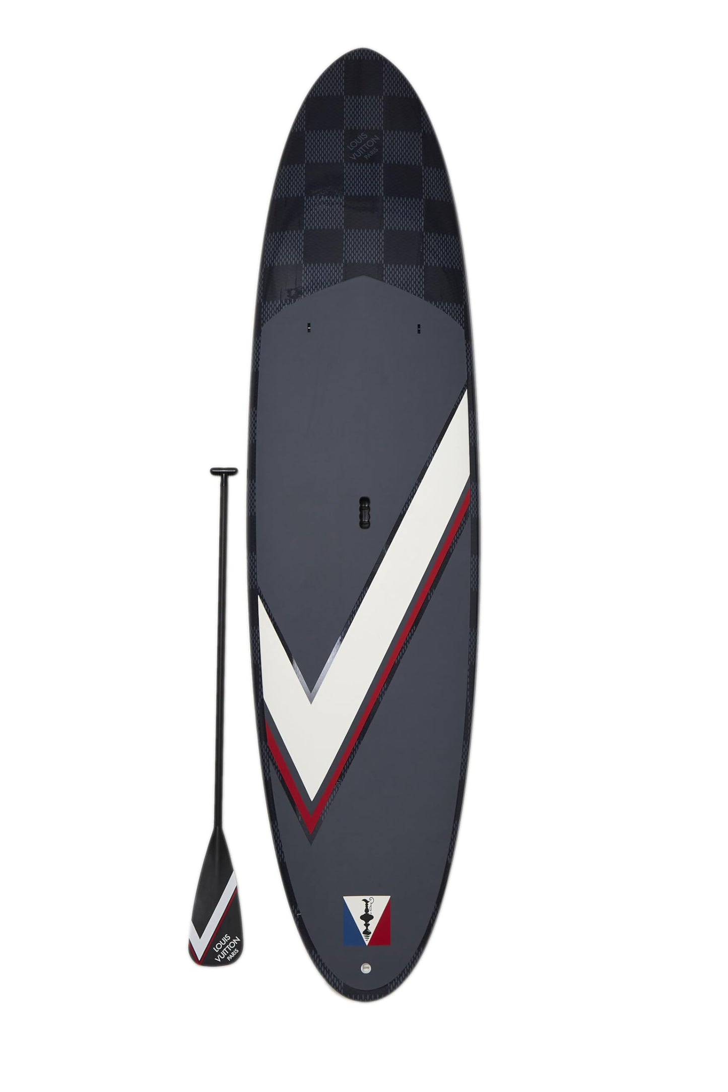 Louis Vuitton, planche à pagaie America's Cup Damier Cobalt d'occasion, multicolore