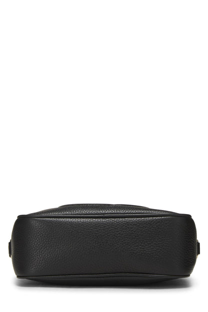 Gucci, sac disco Soho en cuir noir d'occasion, noir