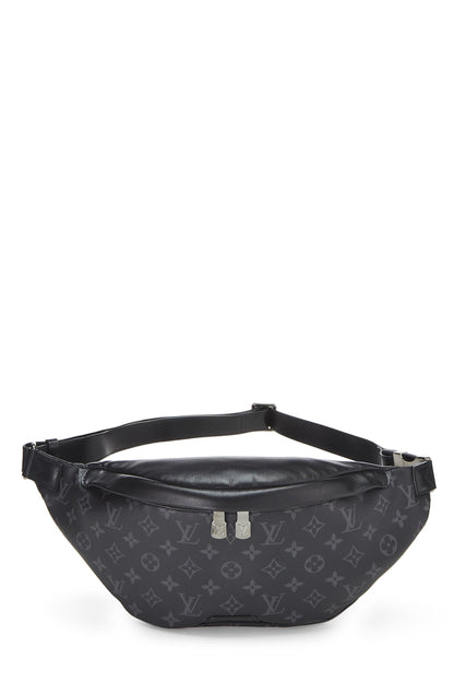 Louis Vuitton, Riñonera Discovery Eclipse con monograma Pre-Loved, Negro