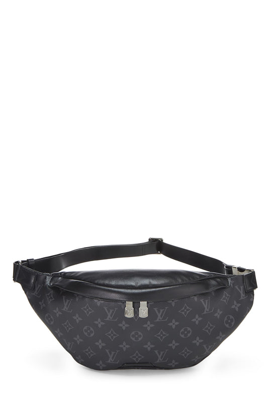 Louis Vuitton, sac banane Discovery Eclipse Monogram noir d'occasion, noir