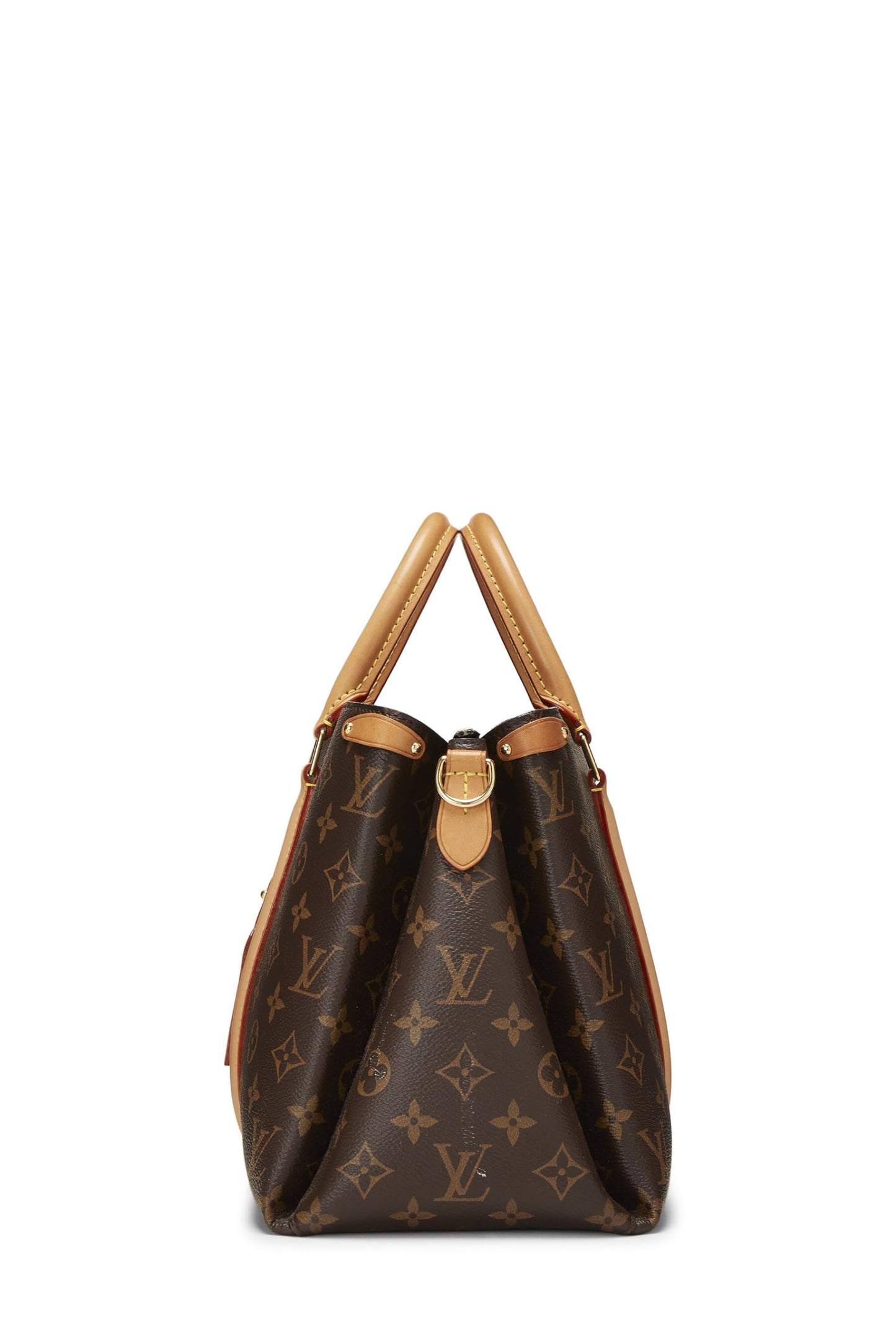 Louis Vuitton, Soufflot MM NM en toile Monogram d'occasion, marron