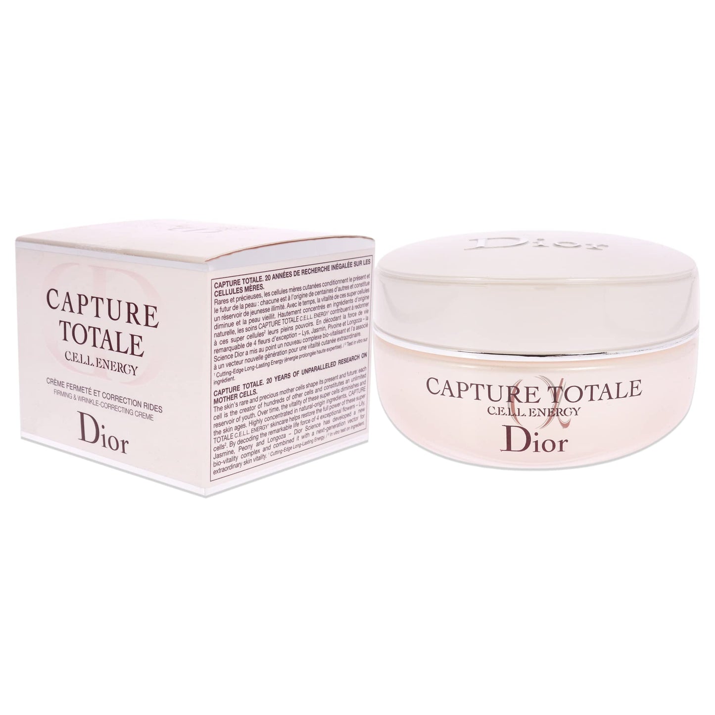 Crème raffermissante et correctrice de rides Capture Totale de Christian Dior pour femme 50 ml