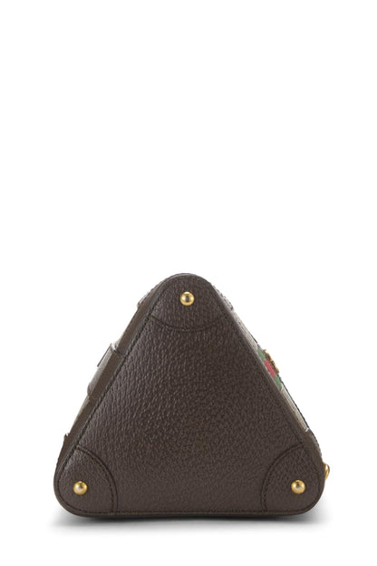 Gucci, sac seau Ophidia en toile GG Supreme d'origine d'occasion, petit, marron