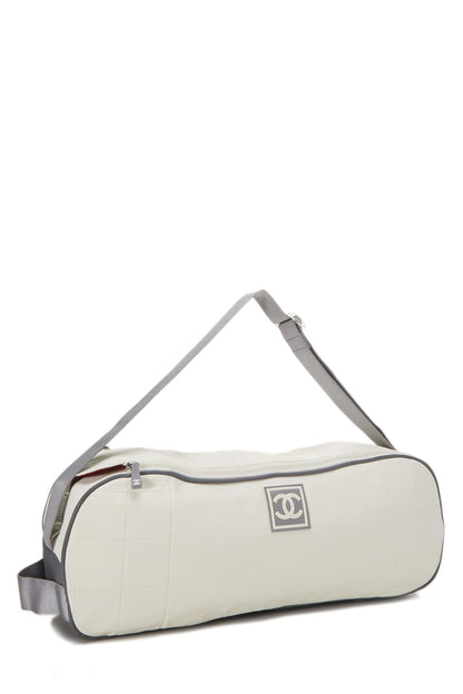 Chanel, Raquetas de nieve Sportline blancas Pre-Loved, Blanco