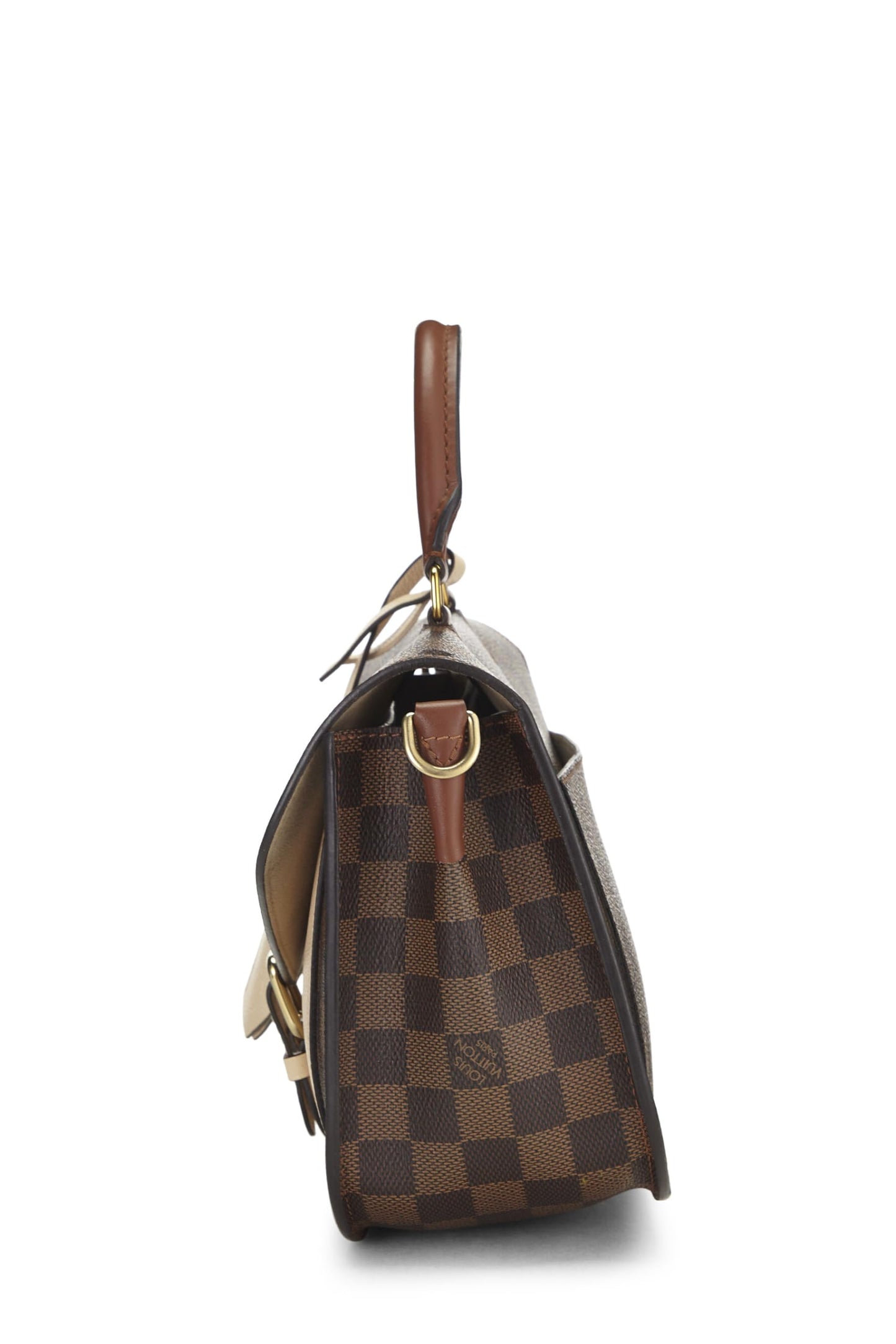 Louis Vuitton, Pre-Loved Crema Damier Ebene Beaumarchais, Crema