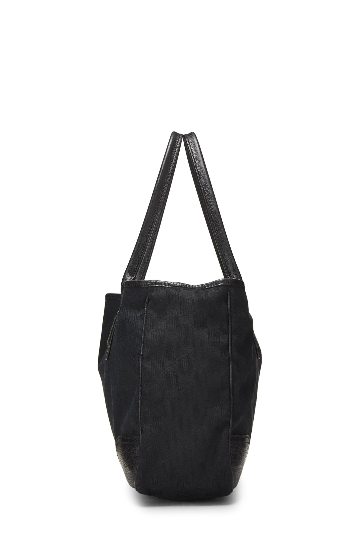 Gucci, sac fourre-tout en toile GG Princy noir d'occasion, noir