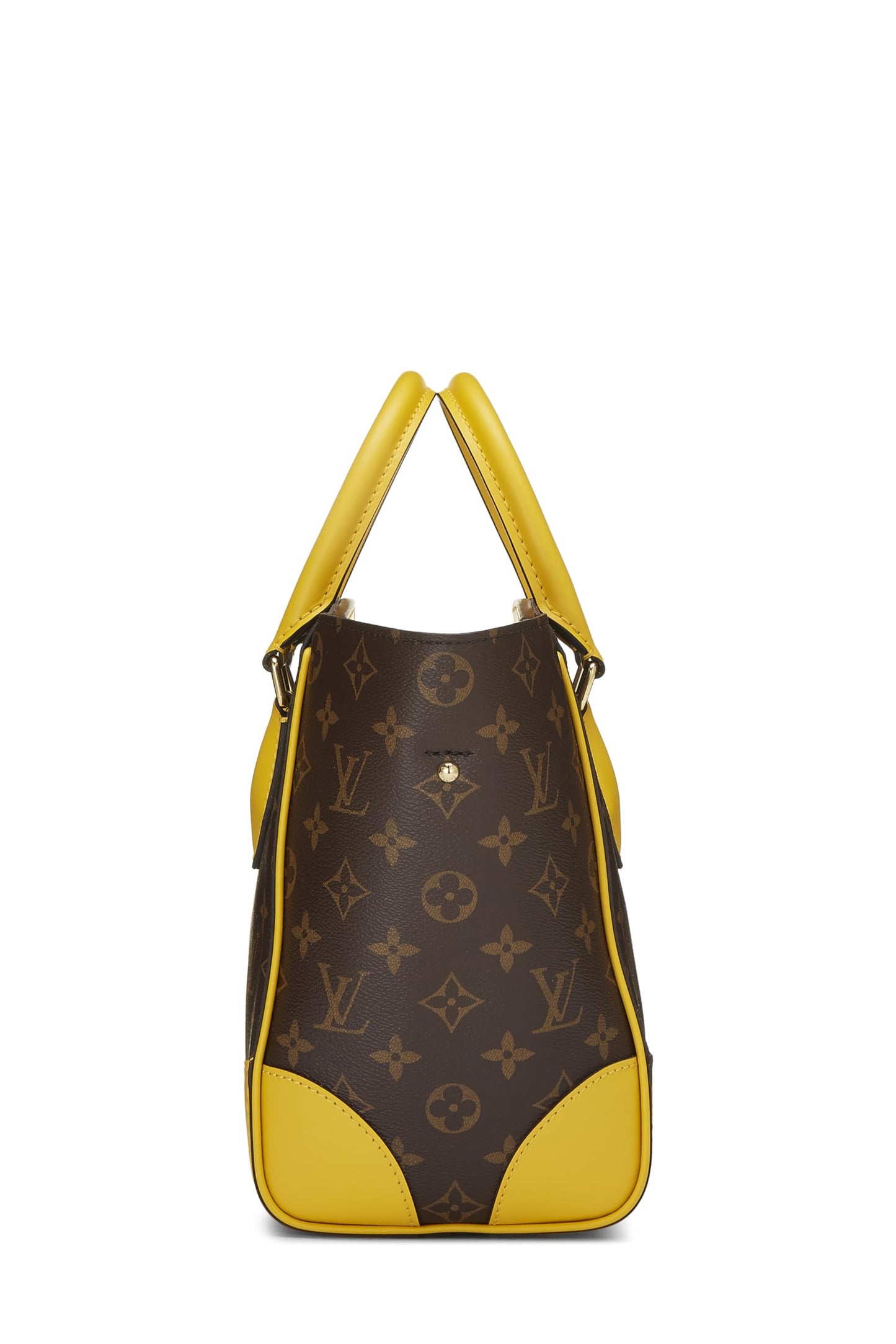 Louis Vuitton, Phenix PM de lona con monograma amarillo Pre-Loved, Amarillo