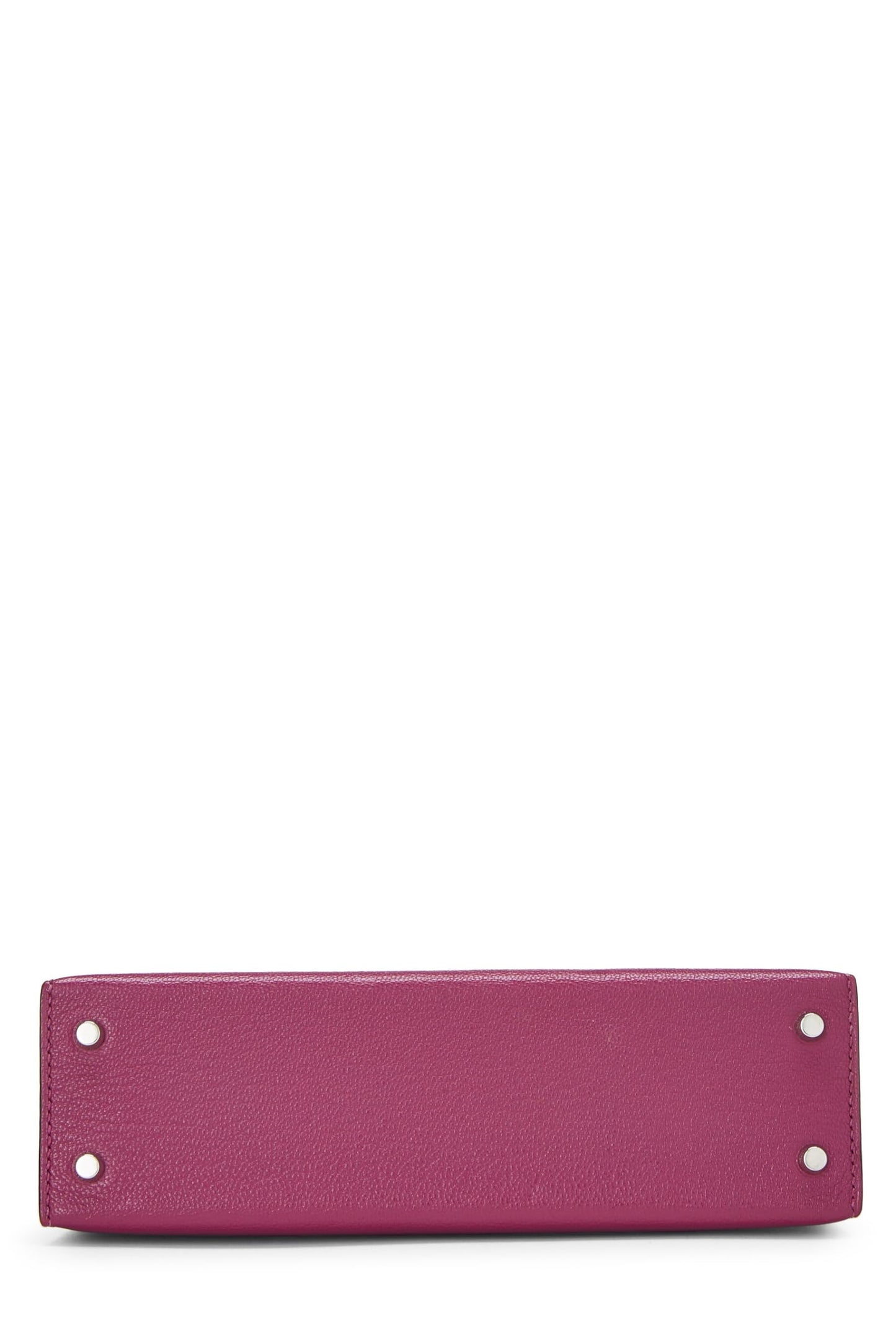 Hermès, Pré-Aimé Rose Pourpre Chevre Kelly Sellier 20 Mini, Violet