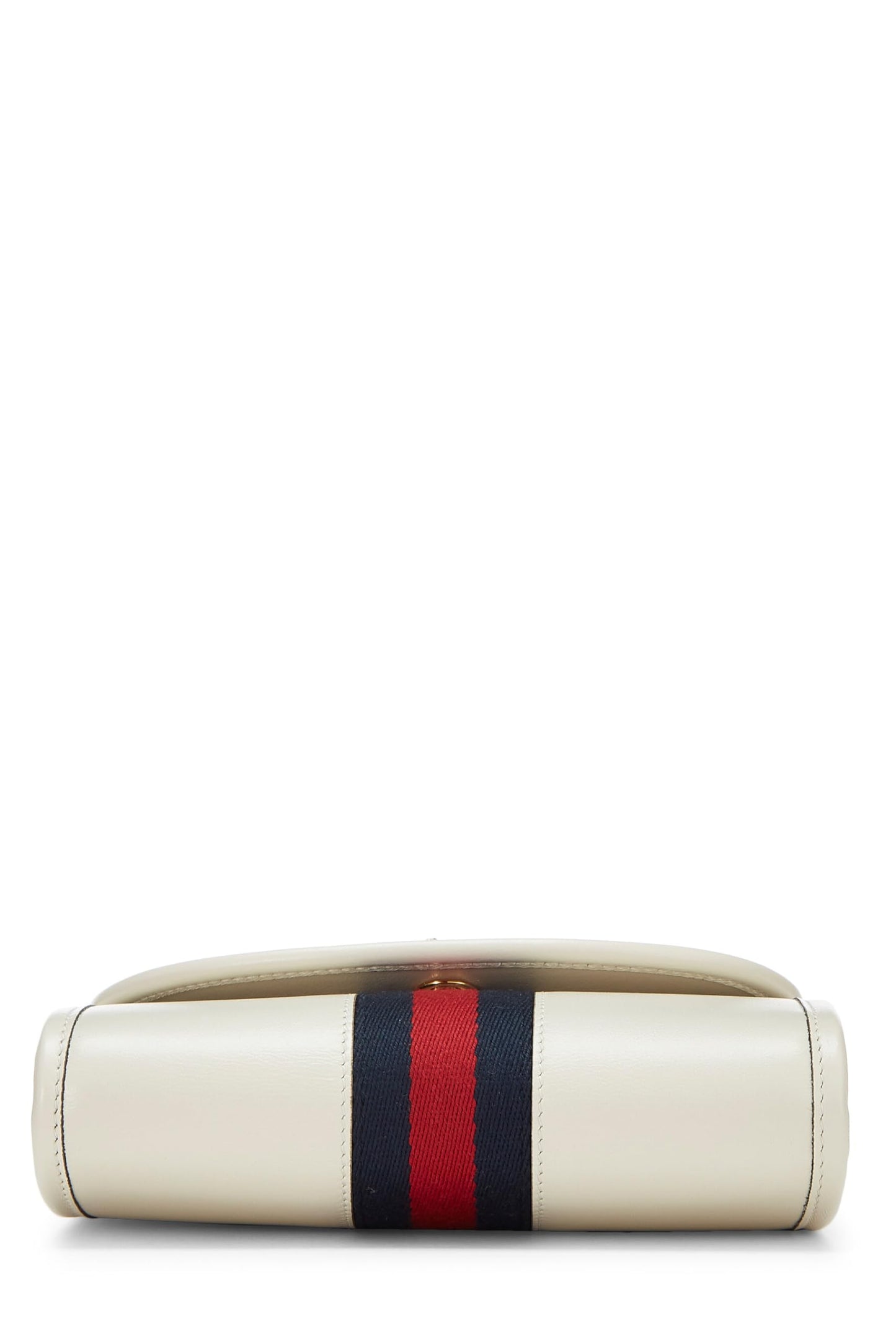 Gucci, Mini sac à bandoulière en cuir blanc Rajah d'occasion, blanc