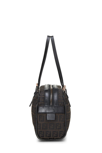 Fendi, sac Boston Long Zucchino noir d'occasion, noir