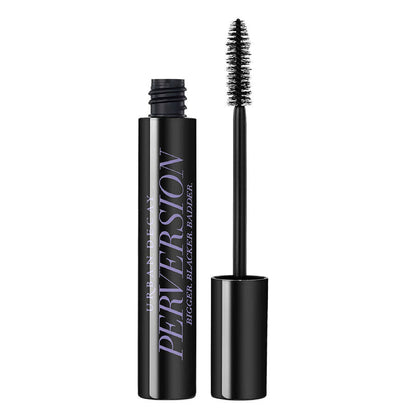 Mascara volumateur Urban Decay Perversion (taille réelle), mascara allongeant noir, volume et longueur des cils modulables, longue tenue, non étanche, rehaussement des cils sans grumeaux, sans cruauté envers les animaux - 0,34 fl oz