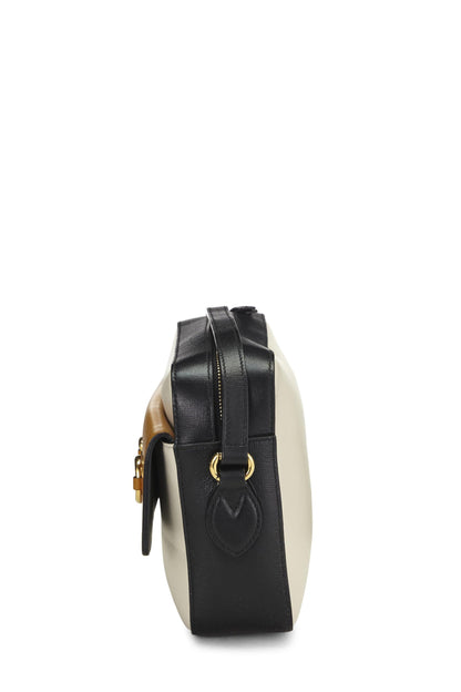 Gucci, sac à bandoulière en cuir multicolore avec mors de cheval d'occasion, multicolore