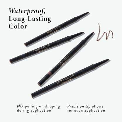 LAURA GELLER NEW YORK INKcredible Gel Eyeliner Duo - Brown Eyed Girl + Blackbird - Waterproof Smudge-proof Eyeliner Pencil with Built-in Sharpener