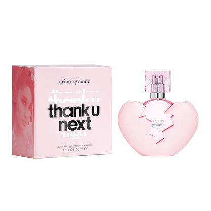 Ariana Grande Thank U Next Eau de Parfum – Floral Gourmand Musk Fragrance for Women – Women's Perfume with Notes of Coconut, Macaroon Sugar & Wild Raspberry – 1.7 Fl Oz