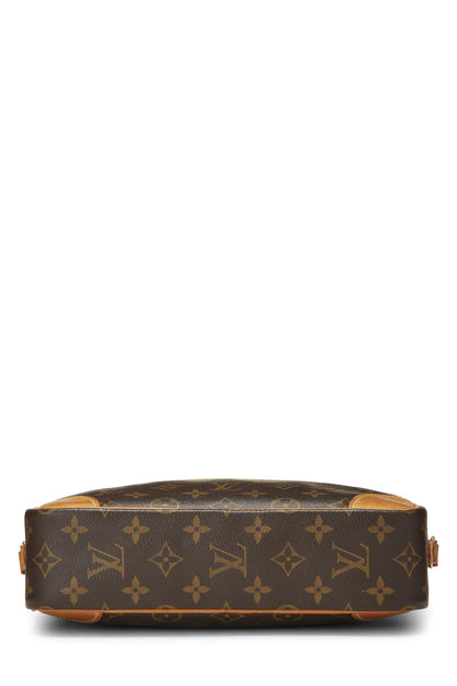 Louis Vuitton, Trocadéro 27 en toile Monogram d'occasion, marron